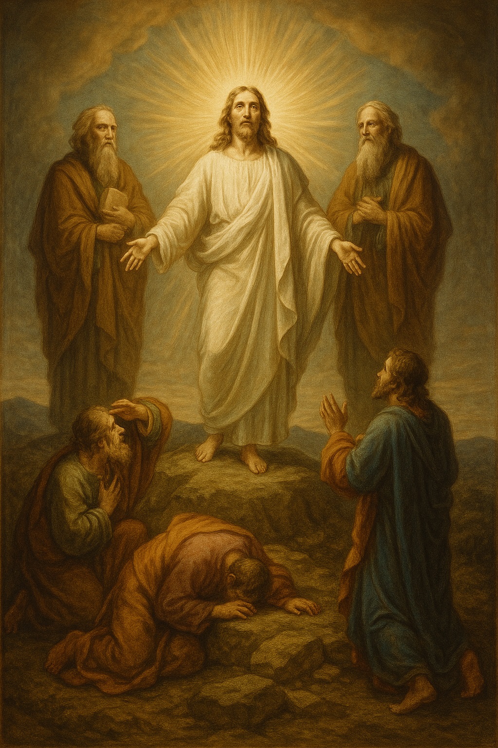 06-08-2025 : And a voice came out of the cloud, saying, "This is My Son, My Chosen One; listen to Him!"