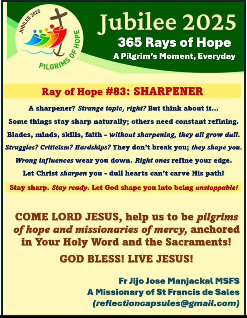 Discovering Jesus as the Wellspring of Hope, even in the ‘mines of deepest darkness and despair!