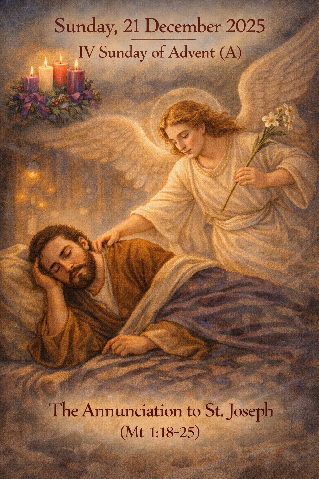 21-12-2025 : The Second Annunciation to Joseph