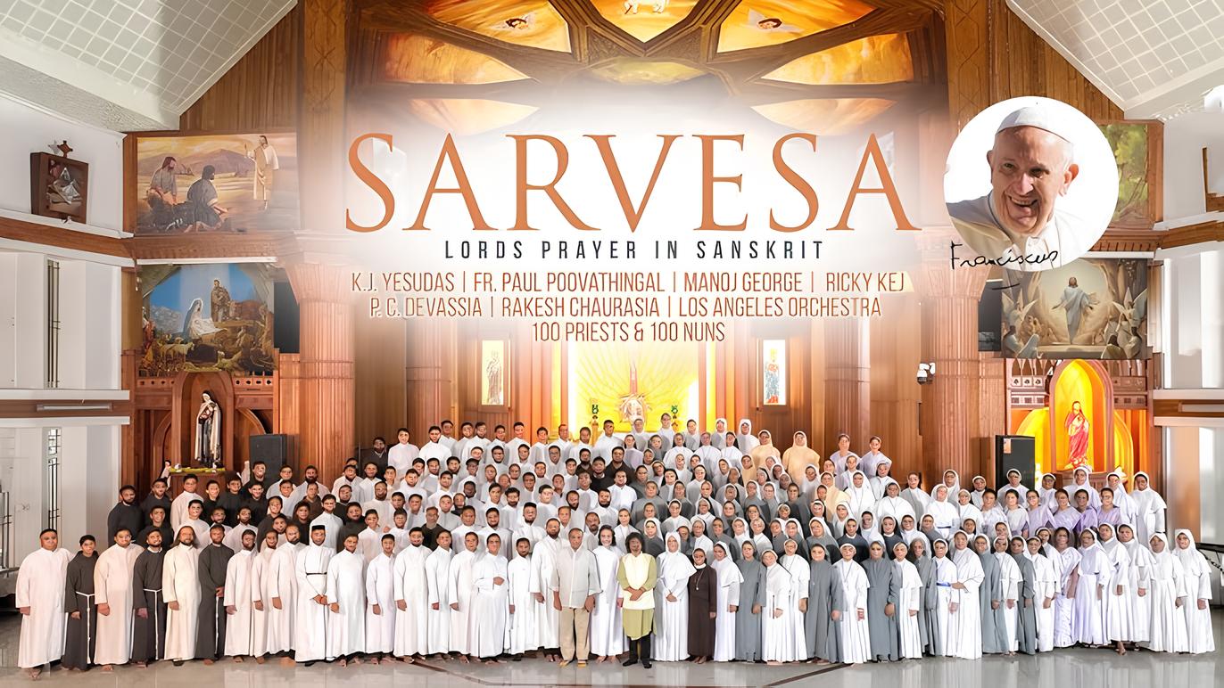 Pope Francis Marks History with the Release of Sanskrit Hymn 'Sarveśa