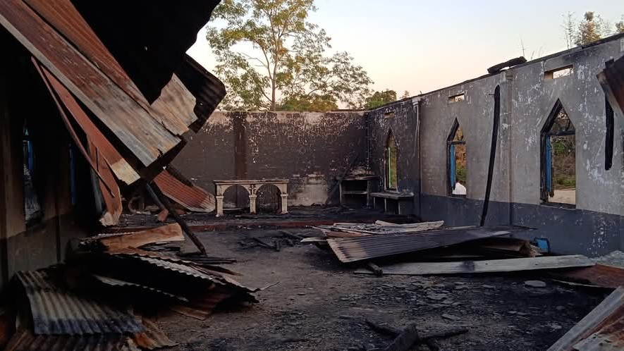 Fire Guts Historic Village Chapel in Assam, Investigations Underway